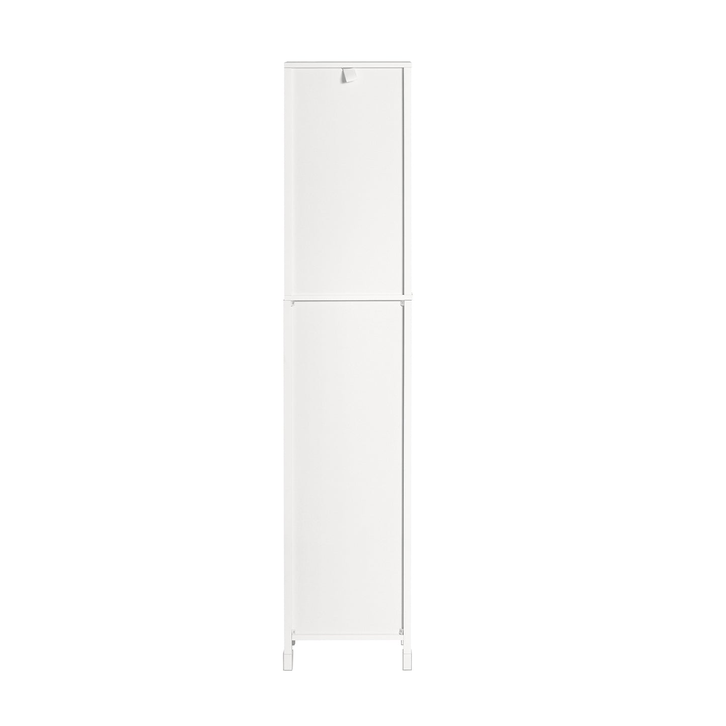SoBuy Freestanding Tall Cabinet, Tall Cupboard, Standing Shelves with Drawers